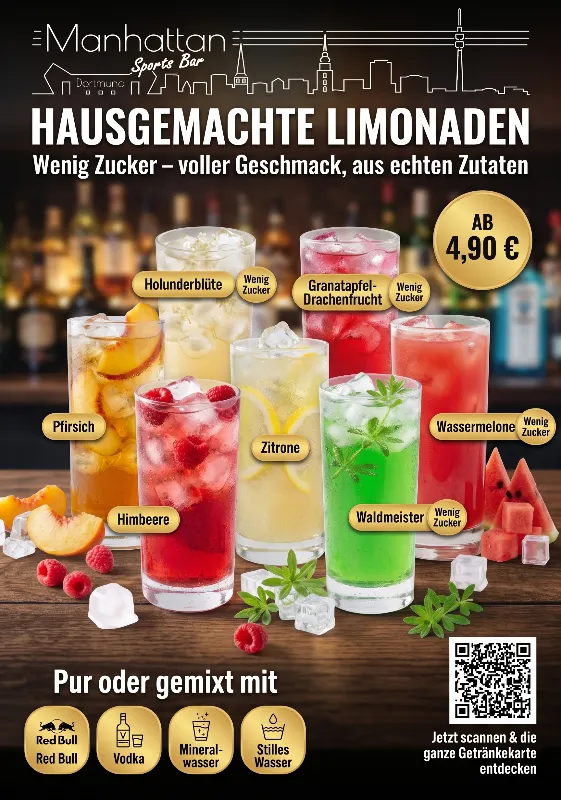 Hausgemachte Limonade