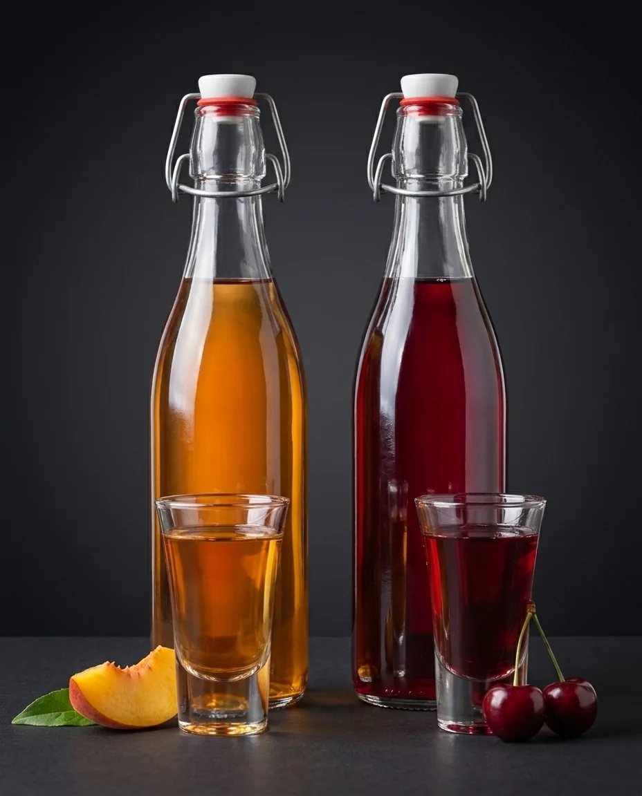 Manhattan Peach Shot & Manhattan Sherry Shot