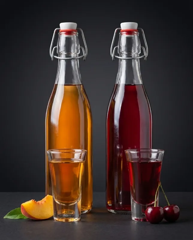 Manhattan Peach Shot & Manhattan Sherry Shot